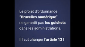 Il faut changer l’article 13 de l’ordonnance Bxl numérique episode artwork